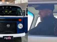 Imagem - Bancos de couro, TV de 43” e frigobar duplo: quanto custa e o que tem na nova Filomena, a Kombi milionária de Neymar