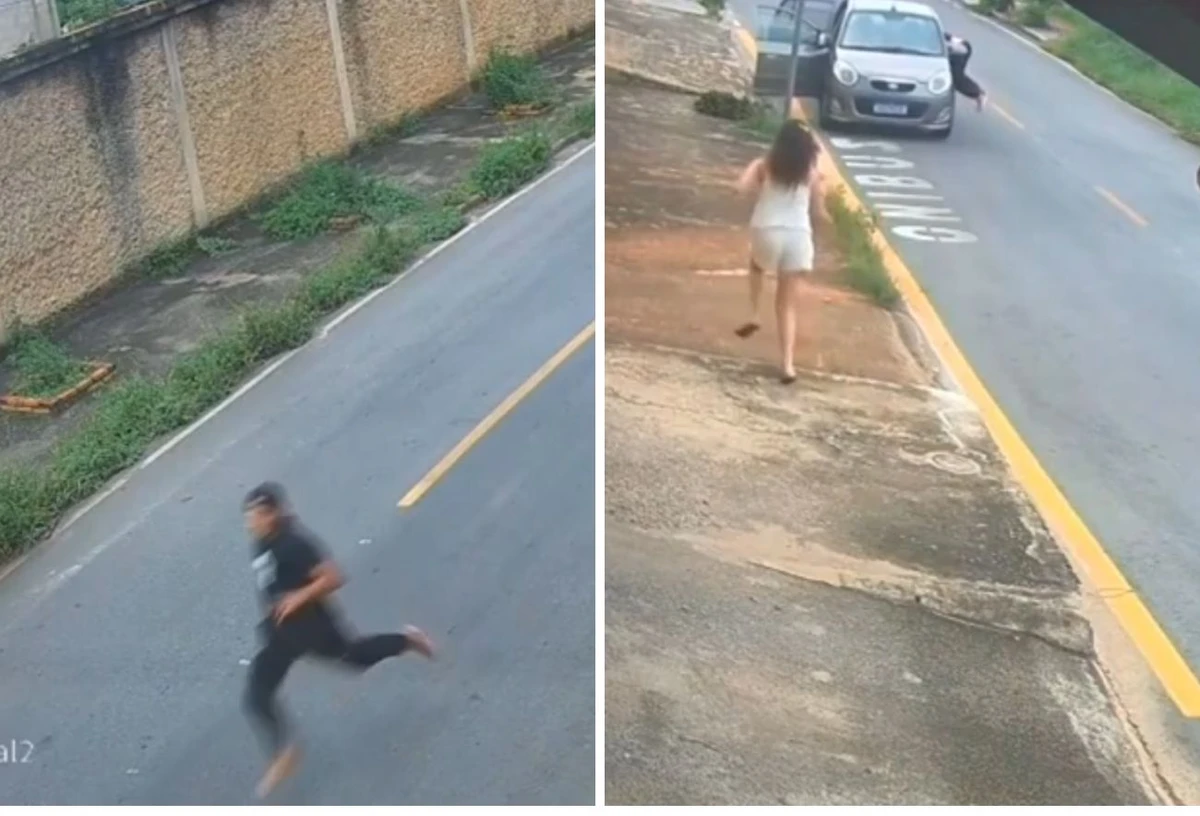 Barbeiro correu em direção ao carro e evitou uma tragédia