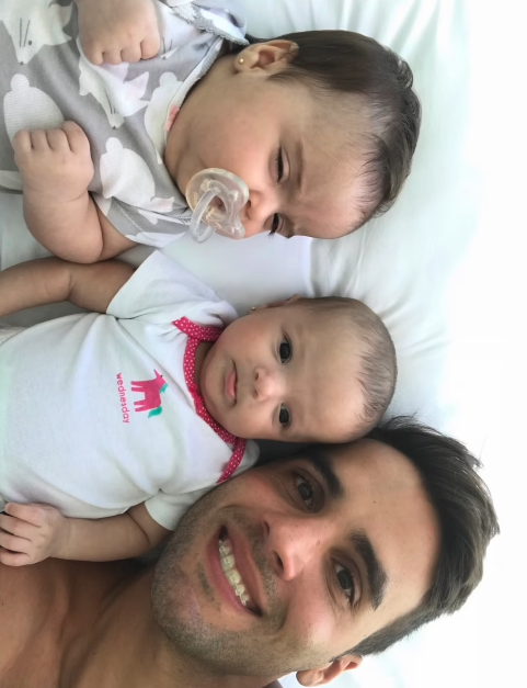 Daniel Cady fez uma homenagem às filhas por Reprodução | Instagram