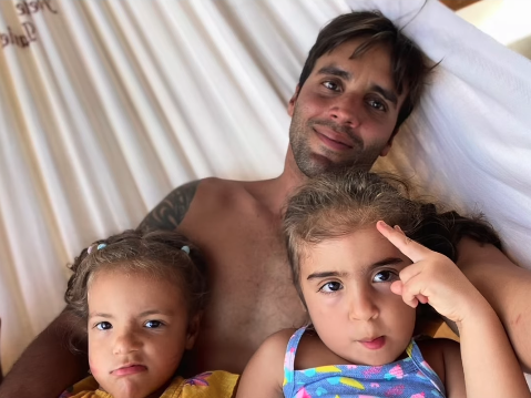 Daniel Cady fez uma homenagem às filhas por Reprodução | Instagram