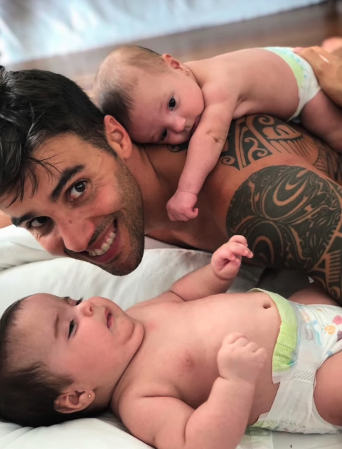 Daniel Cady fez uma homenagem às filhas por Reprodução | Instagram