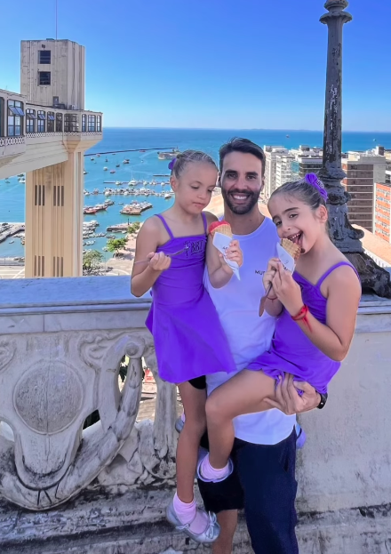 Daniel Cady fez uma homenagem às filhas por Reprodução | Instagram