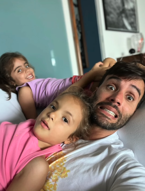 Daniel Cady fez uma homenagem às filhas por Reprodução | Instagram