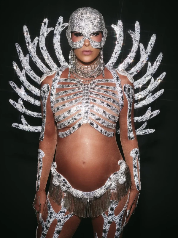 Lore Improta está grávida do segundo filho com Léo Santana; o casal já é pai de Liz por Reprodução/Instagram