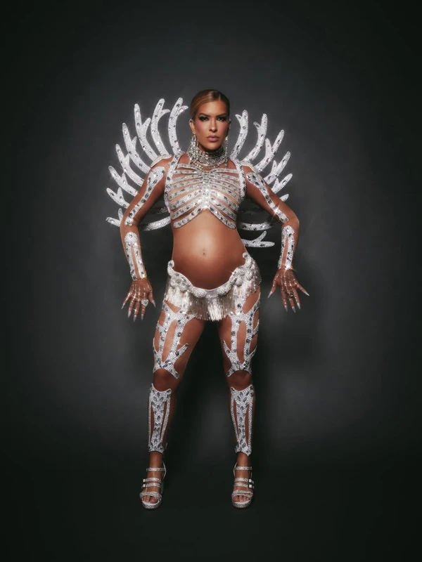 Lore Improta está grávida do segundo filho com Léo Santana; o casal já é pai de Liz por Reprodução/Instagram