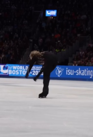 O patinador artístico Ilia Malinin nos Jogos de Inverno 2026 por Reprodução