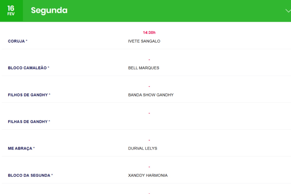 Segunda no Circuito Dodô por Reprodução