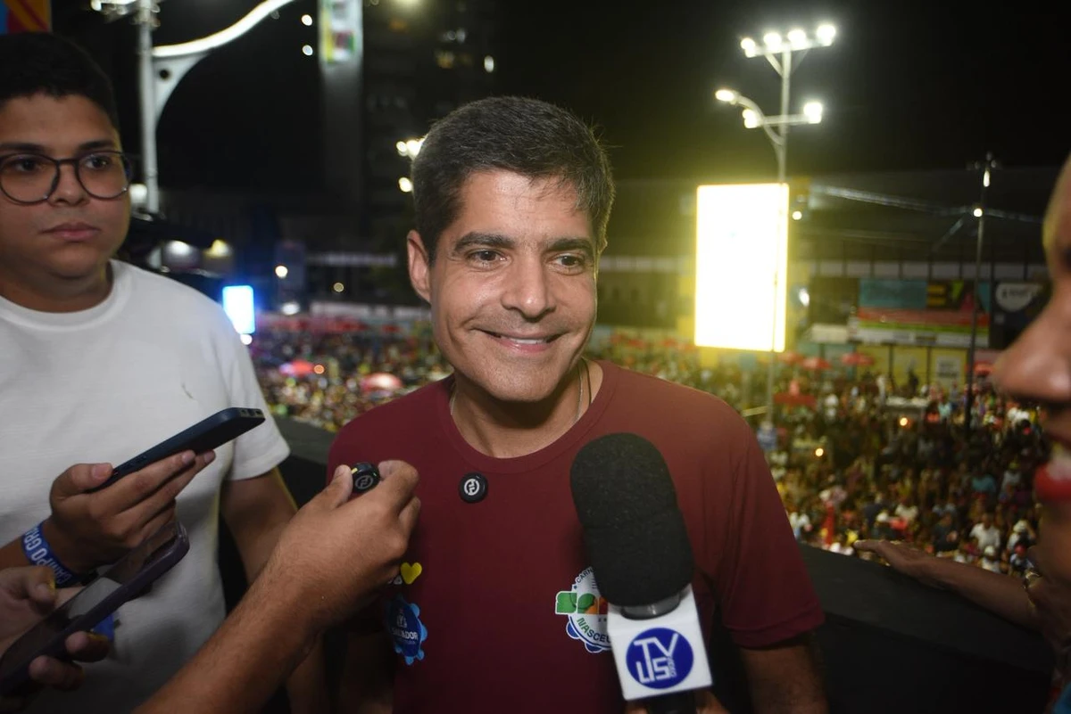ACM Neto na abertura do carnaval