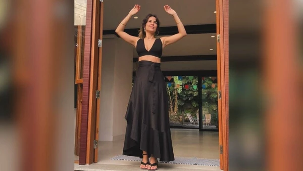 Casa de Andréia Horta por Reprodução