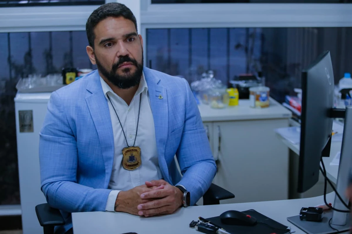 Delegado Ernandes Júnior, diretor do Denarc