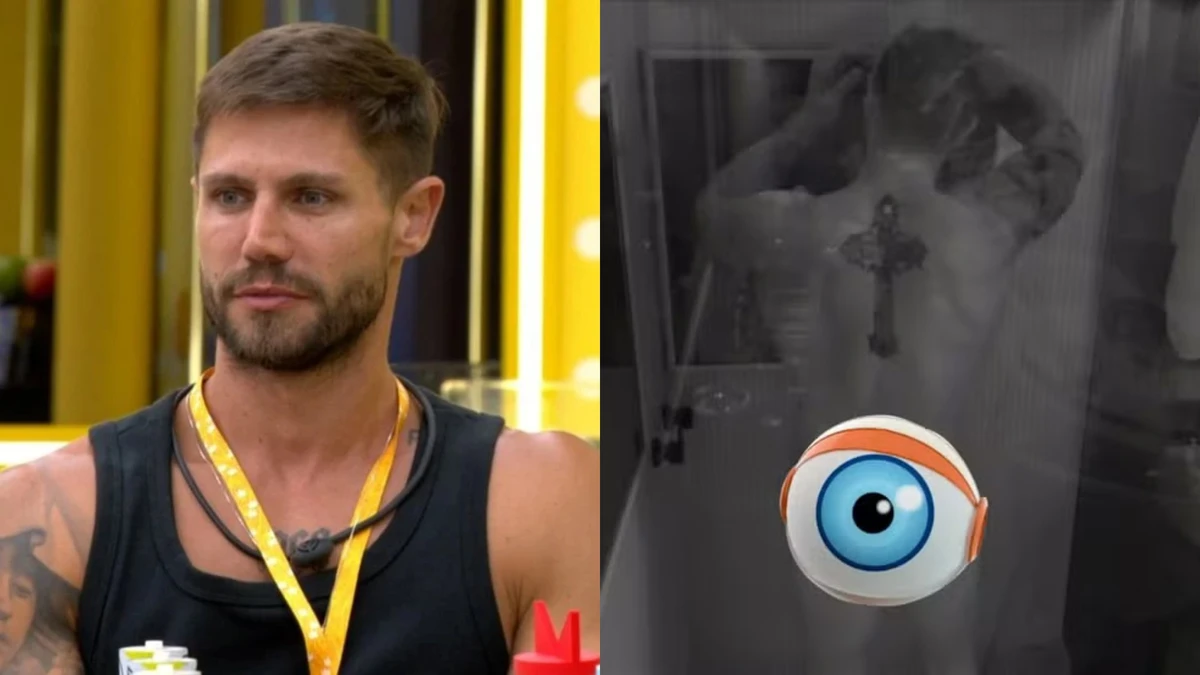 Jonas tomou banho sem roupa