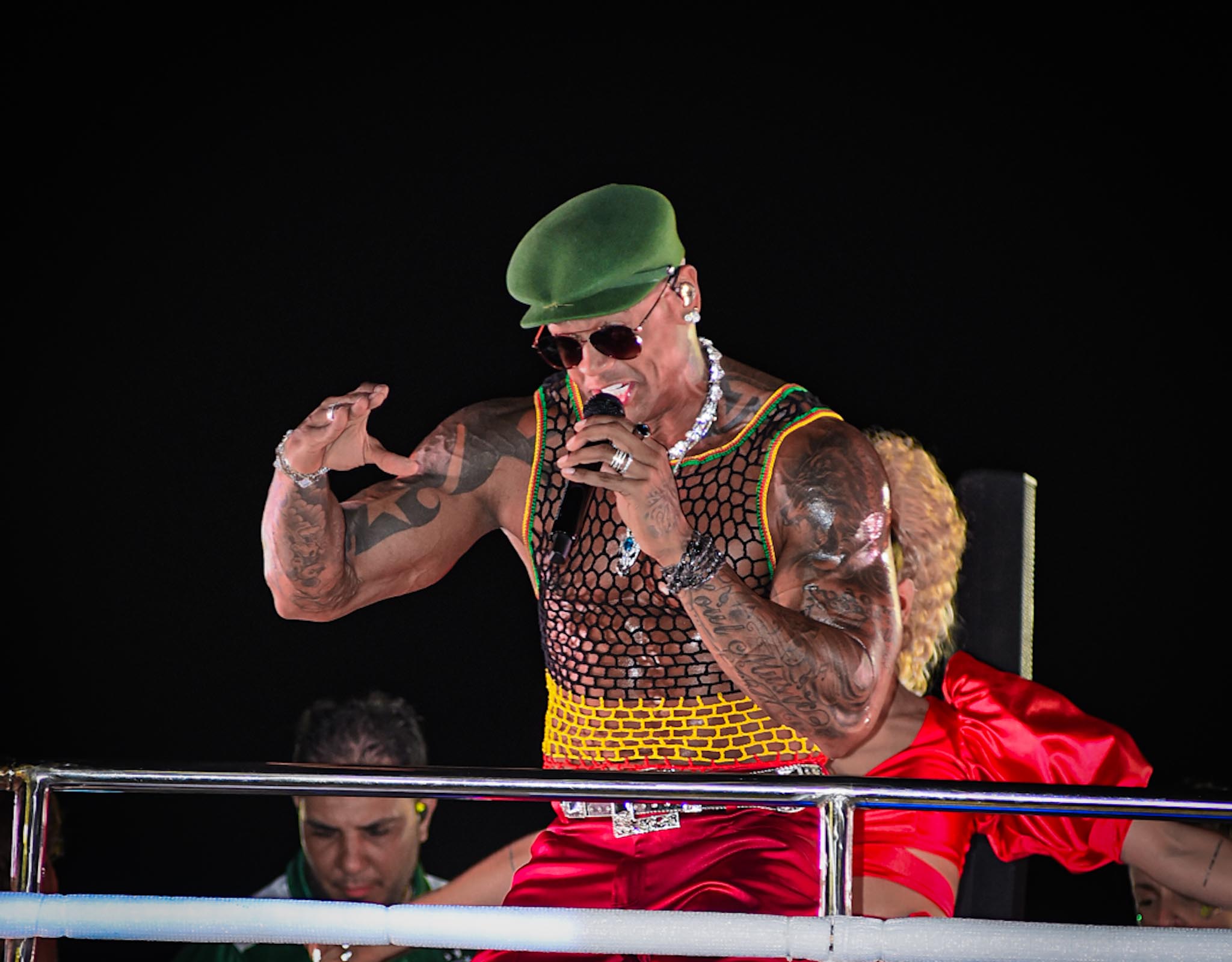 Leo Santana no primeiro dia de Carnaval por Webert Belicio / Agnews