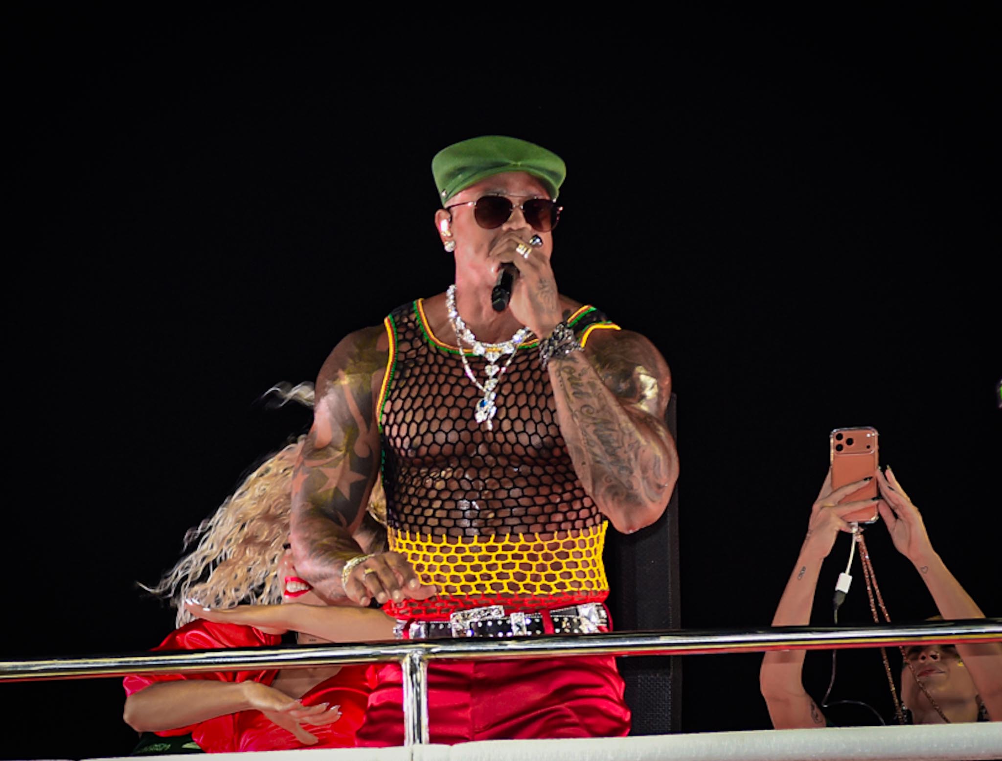 Leo Santana no primeiro dia de Carnaval por Webert Belicio / Agnews