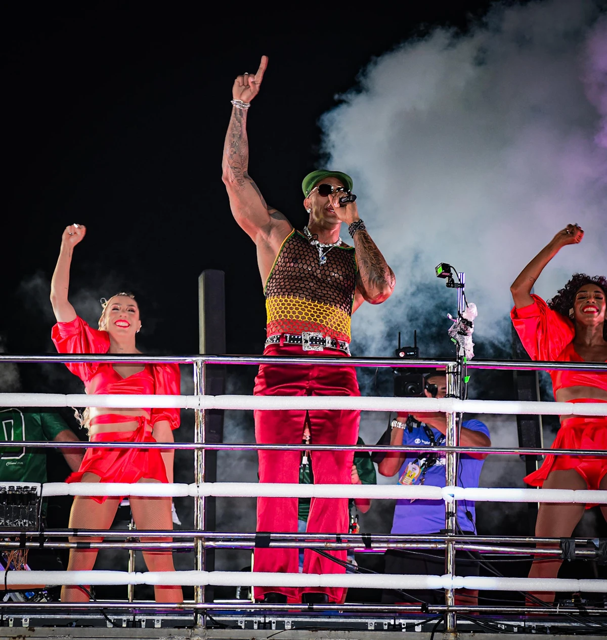 Leo Santana no primeiro dia de Carnaval por Webert Belicio / Agnews