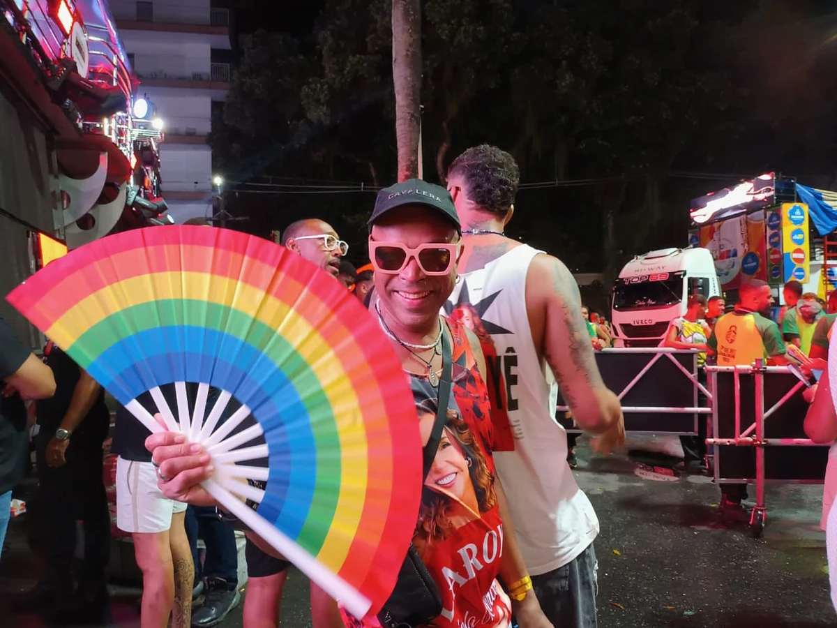 Leque no Carnaval por Millena Marques/CORREIO