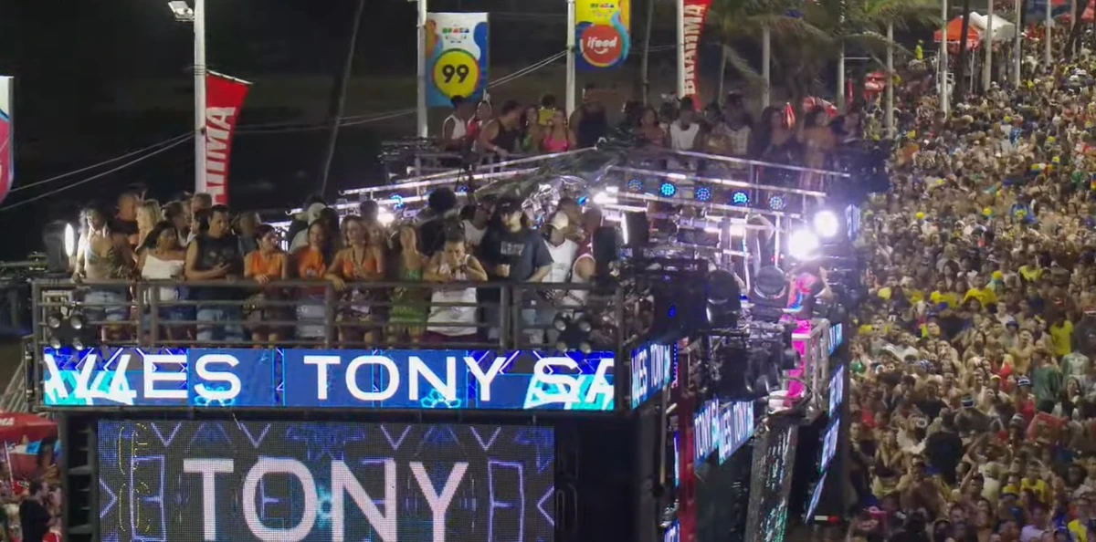 Tonny Salles no circuito Docô por Reprodução/ PopLine TV