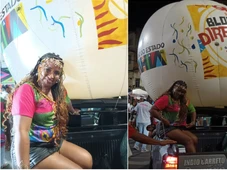 Imagem - Coordenando cordeiros, moradora de Amaralina mostra seu brilho no Carnaval