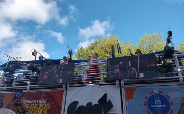 Alinne Rosa comanda Pipoca no Campo Grande por Millena Marques/CORREIO