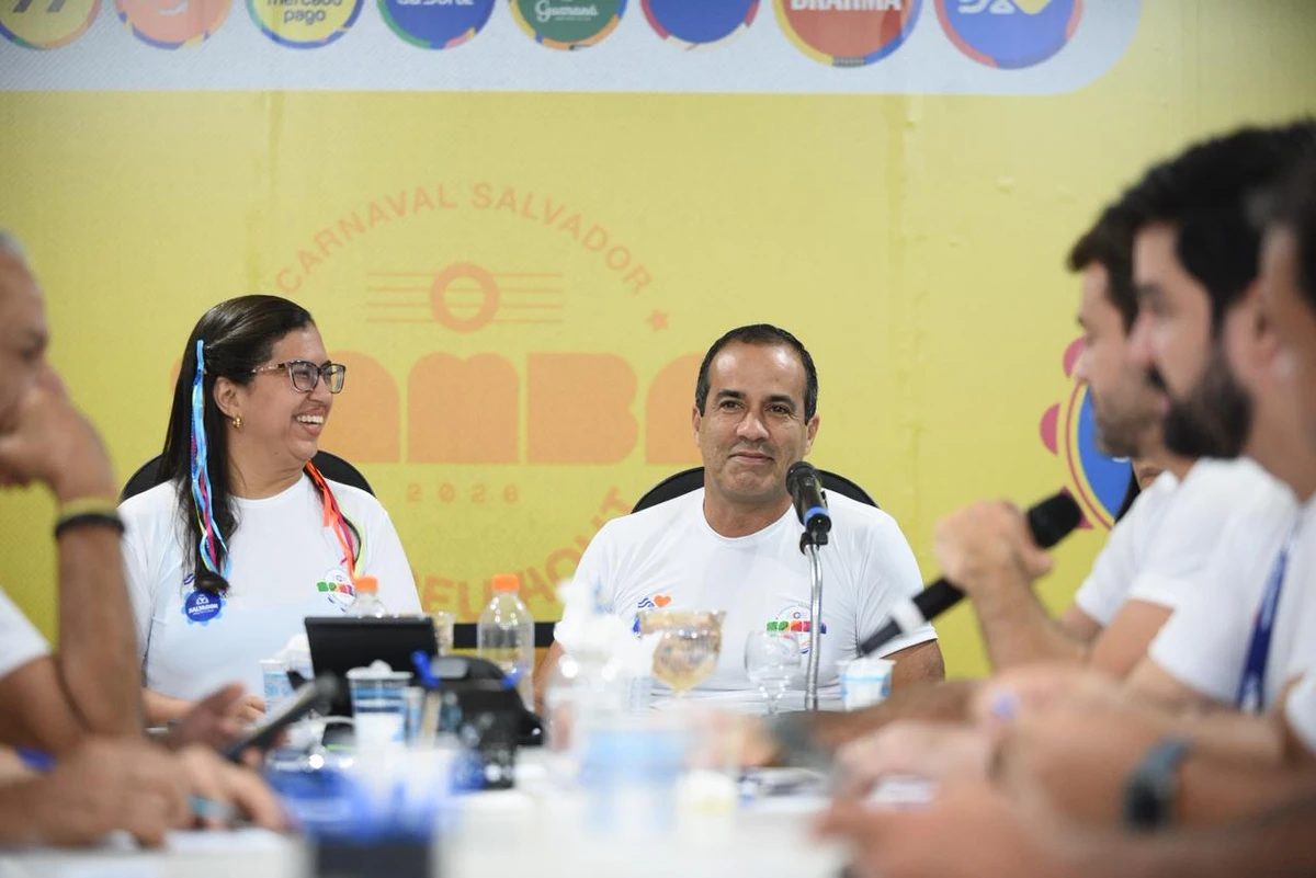 Bruno Reis durante coletiva por Betto Jr./ Secom PMS