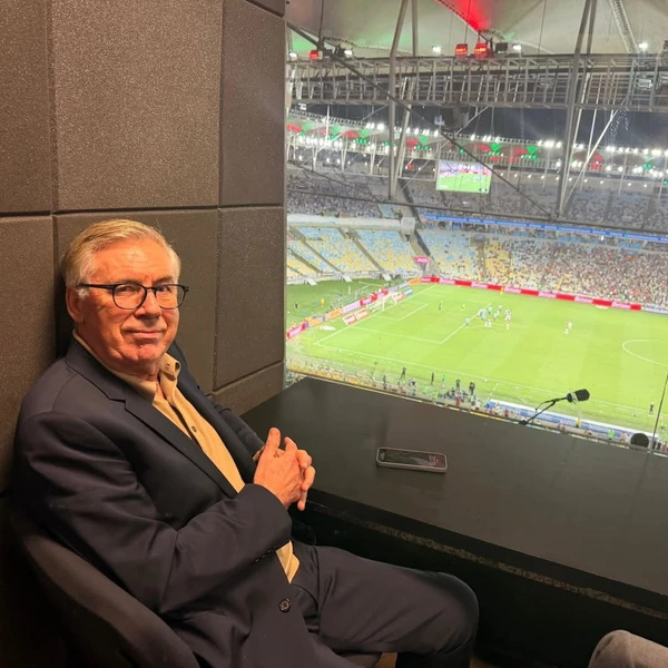 Carlo Ancelotti por Reprodução/Instagram