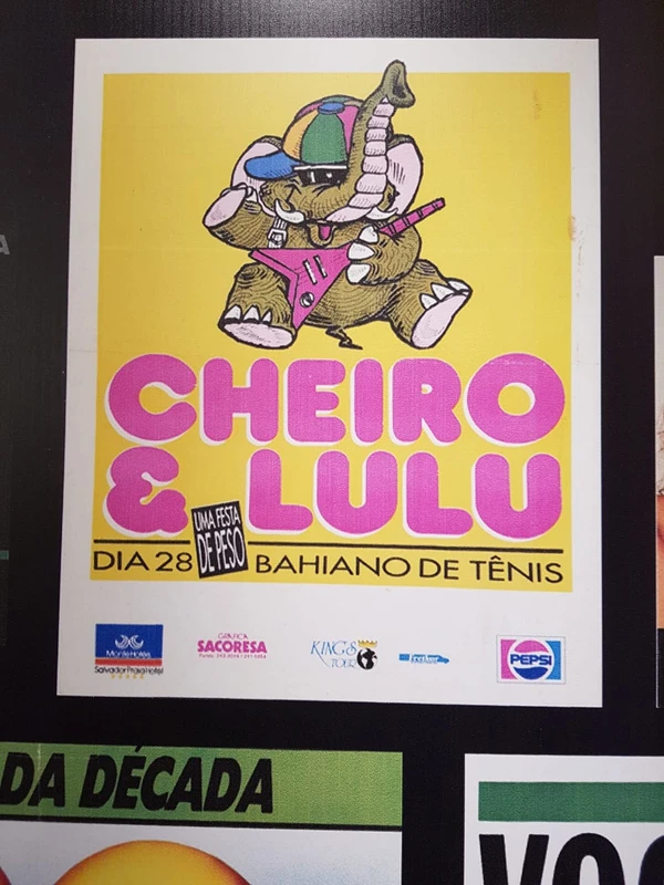 Cheiro foi referência nas fantasias temáticas nos anos 90/2000 por Divulgação