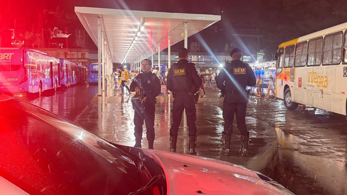 Guarda foi ferido e encaminhado para a UPA dos Barris