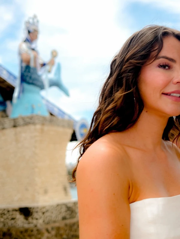 Paolla Oliveira na Casa de Yemanjá por Reprodução/Instagram