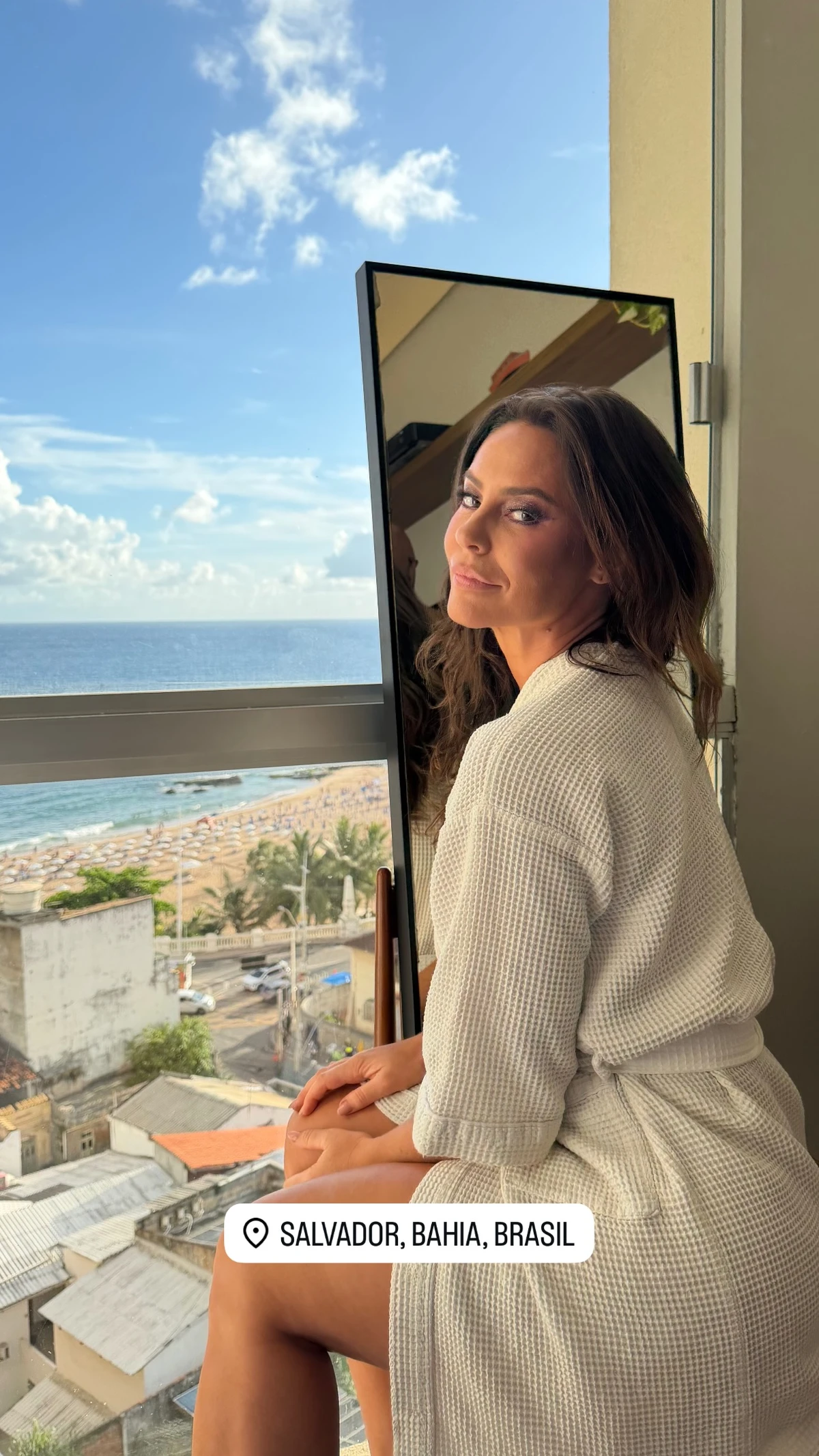 Paolla Oliveira no Carnaval de Salvador por Reprodução/Instagram