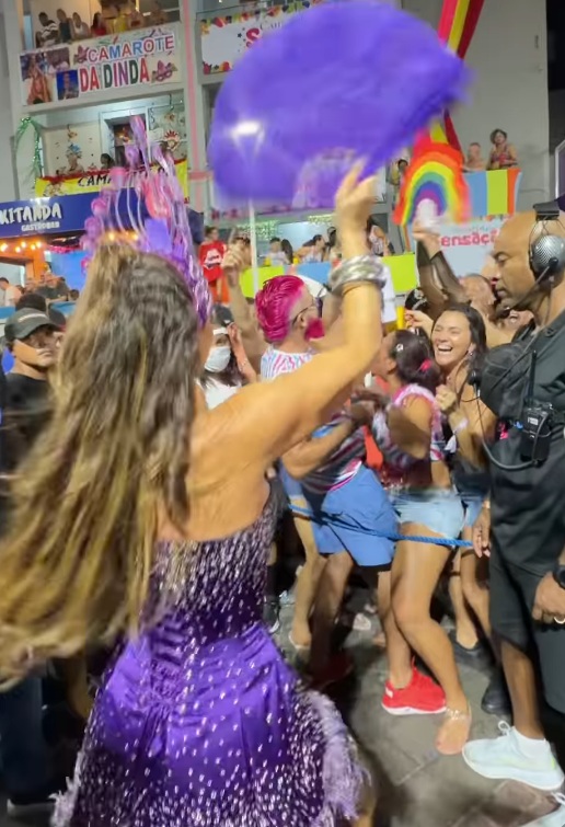 Paolla Oliveira no Carnaval de Salvador por Reprodução/Instagram