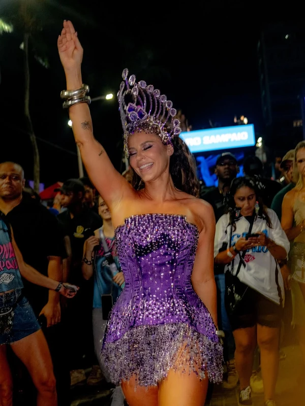 Paolla Oliveira no Carnaval de Salvador por Reprodução/Instagram