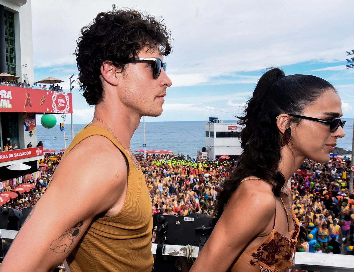 Bruna Marquezine e Shawn Mendes no trio de Ivete Sangalo por Webert Belicio / Agnews