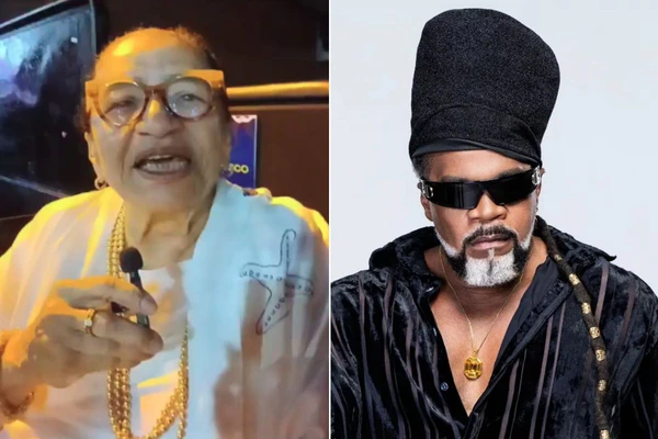 Licia Fábio e Carlinhos Brown