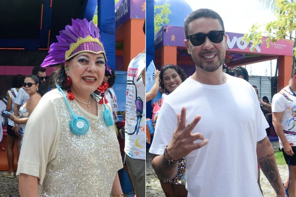 Roberta Miranda e Carlinhos Maia