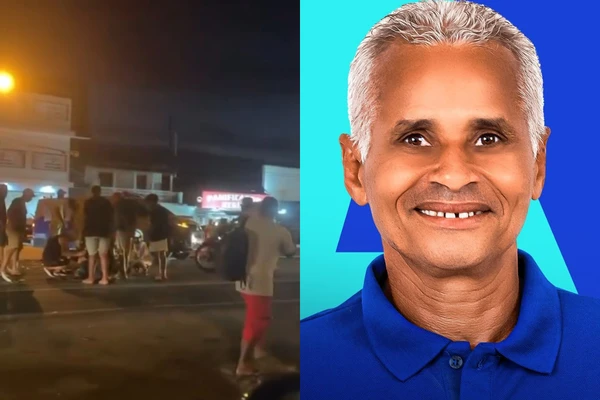 Vereador Daniel de Macário sofreu acidente na BR-324