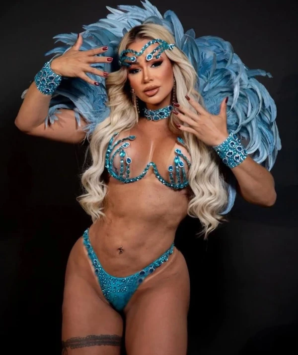 Wanessa Félix, musa da bateria do Tatuapé por Reprodução/Instagram