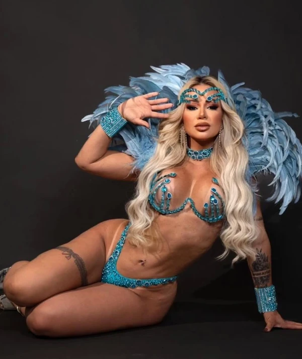 Wanessa Félix, musa da bateria do Tatuapé por Reprodução/Instagram