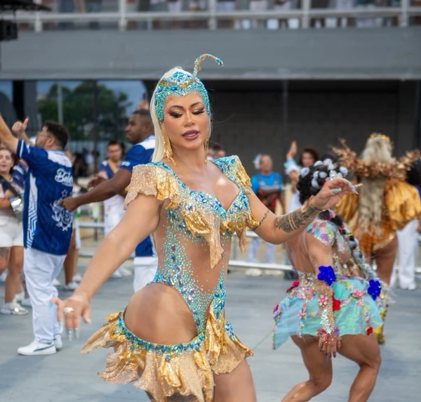 Wanessa Félix, musa da bateria do Tatuapé por Reprodução/Instagram