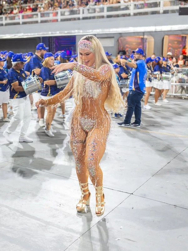 Wanessa Félix, musa da bateria do Tatuapé por Reprodução/Instagram