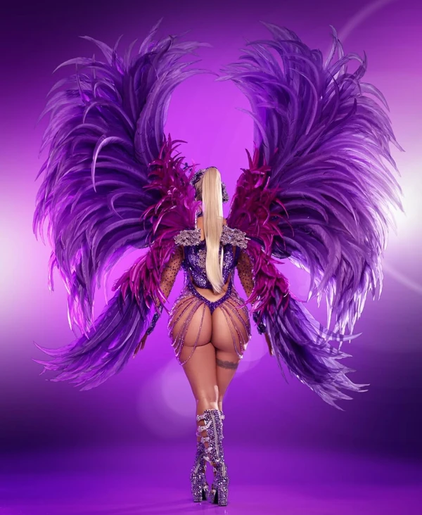 Wanessa Félix, musa da bateria do Tatuapé por Reprodução/Instagram