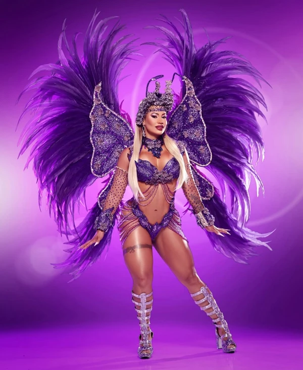 Wanessa Félix, musa da bateria do Tatuapé por Reprodução/Instagram