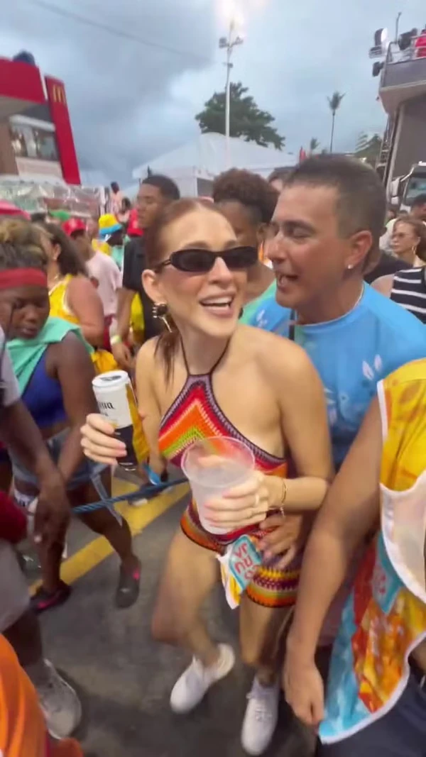 Ana Clara e Andre Marques curtem Salvador por Reprodução