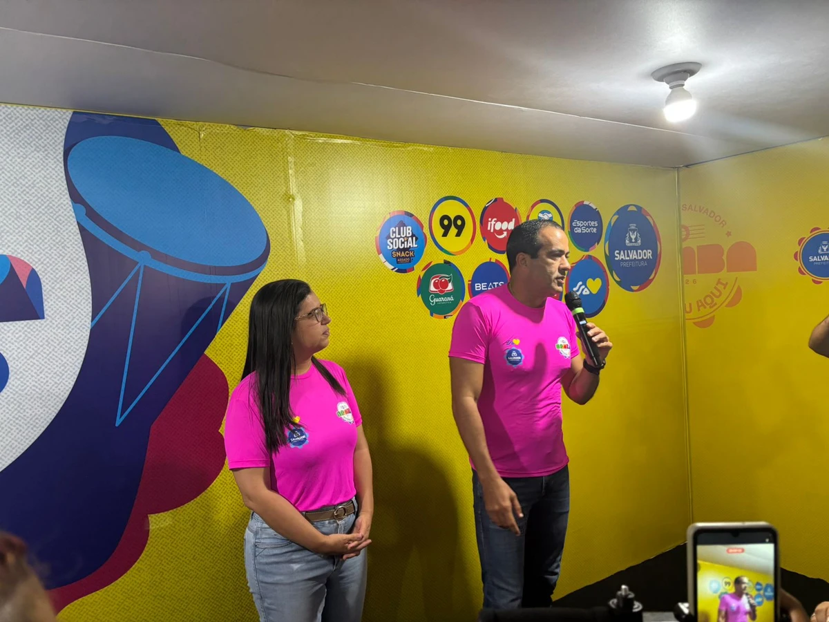 Ana Paula Matos e Bruno Reis por Wendel de Novais/CORREIO