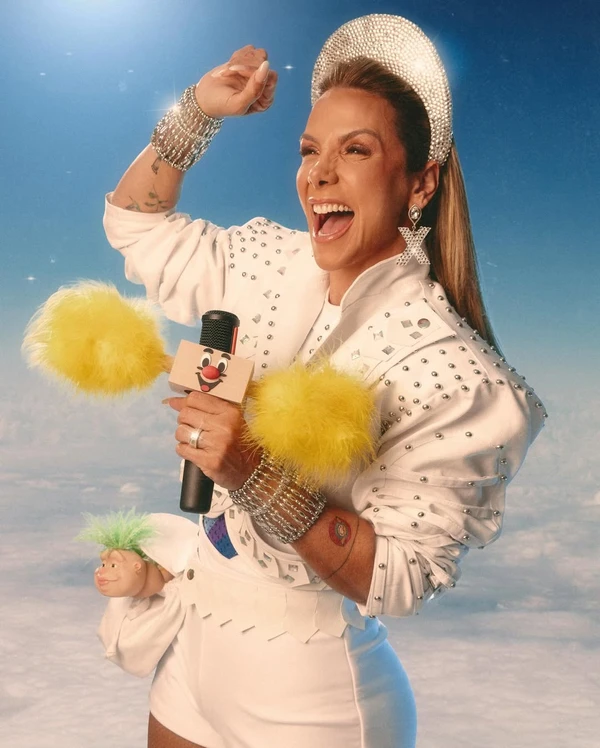 Carla Perez faz homenagem para Xuxa na despedida do Carnaval de Salvador por Reprodução/Instagram