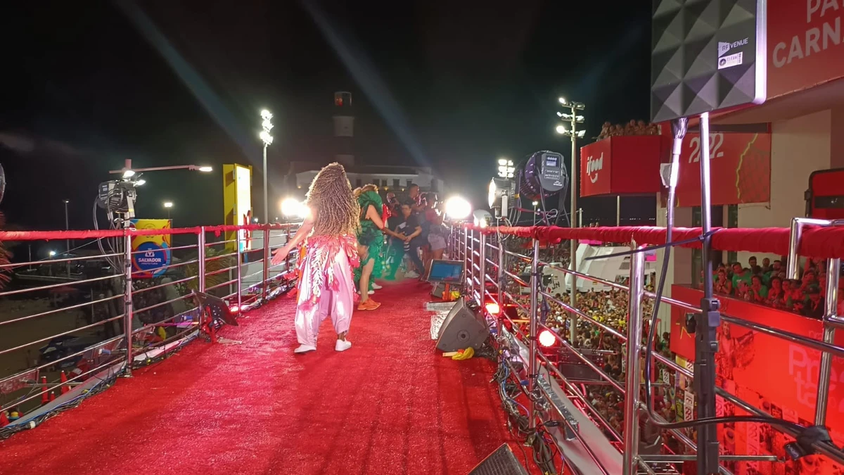 Daniela Mercury no Crocodilo no domingo de Carnaval por Gilberto Barbosa/CORREIO
