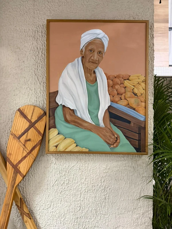 D. Maria, obra de Flor de Lis por Gabriela Cruz