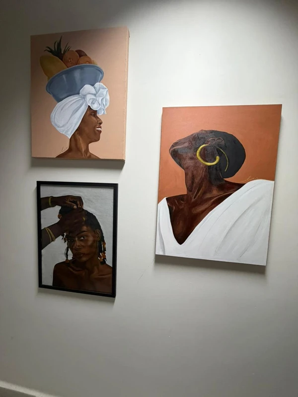 Obra de Flor de Lis por Gabriela Cruz