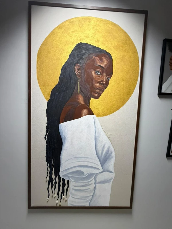 Obra de Flor de Lis por Gabriela Cruz