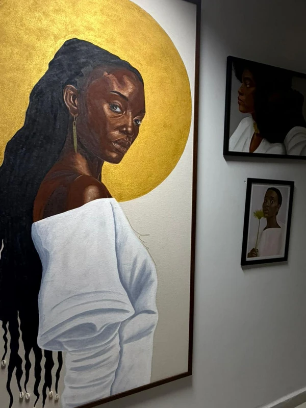 Obra de Flor de Lis por Gabriela Cruz