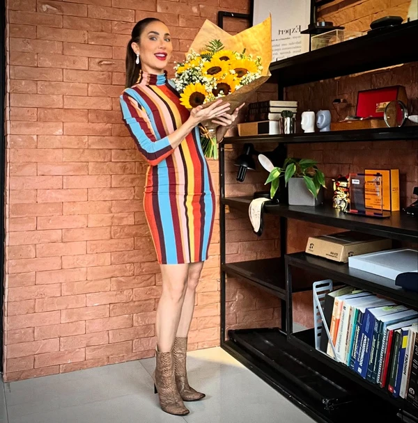 Jacqueline Tirotti descobriu traição do marido no Chat GPT por Reprodução/Instagram