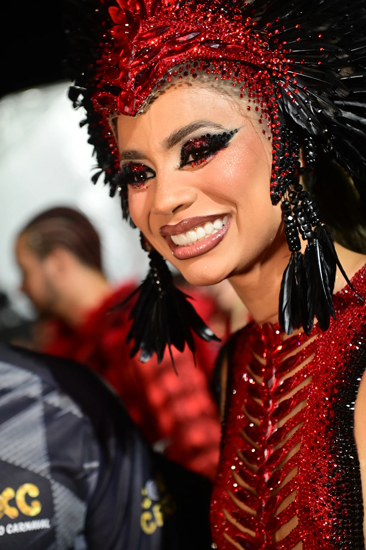 Lexa desfila pela Dragões da Real por Leo Franco / AgNews